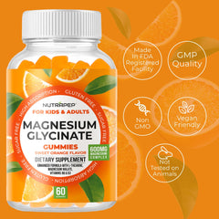 NutraPep Magnesium Glycinate Gummies vegan-friendly ingredients support plant-based lifestyles.