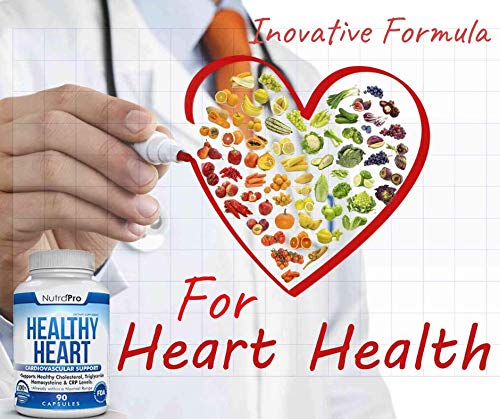 NutraPro Healthy Heart dosage spoon shows convenient daily intake cue
