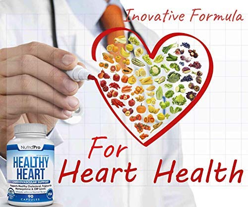 NutraPro Healthy Heart ingredients label reveals key botanicals and minerals