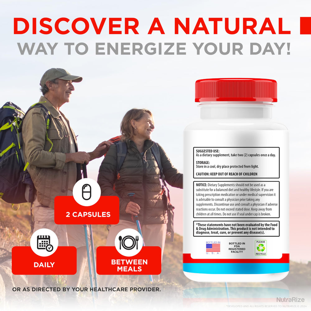 NutraRize Trusted Relief ingredients-graphic highlighting key nutrients