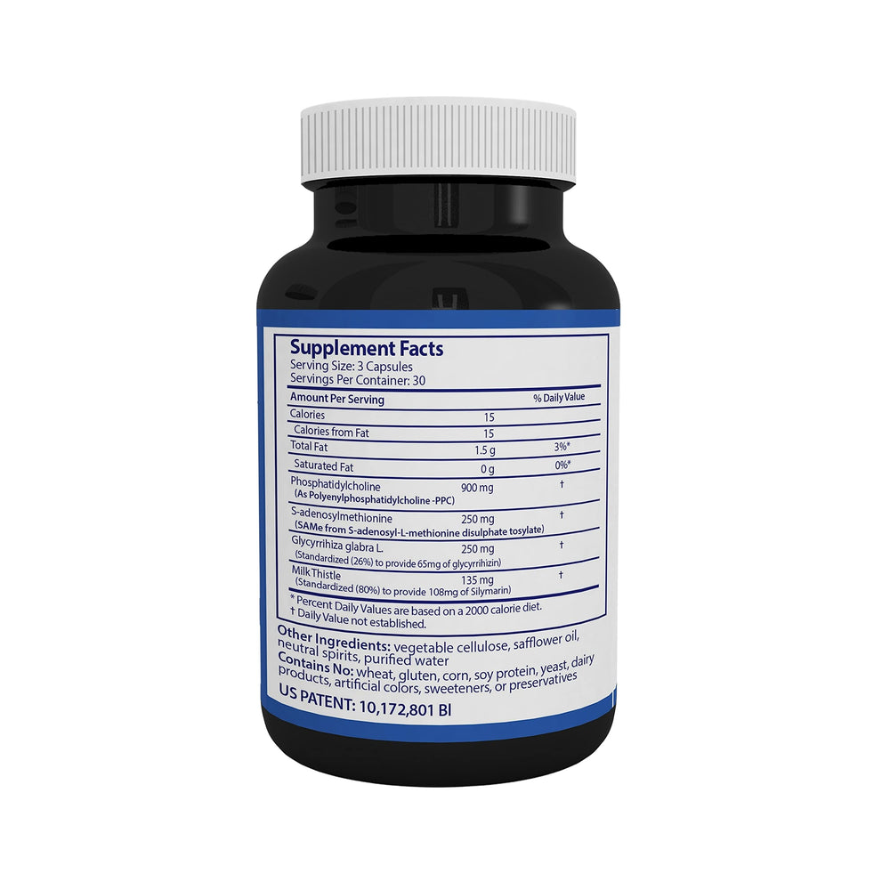 Nutrasal LiverFlo enteric delivery system graphic illustrating enhanced absorption