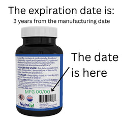 Nutrasal LiverFlo capsules being poured to show easy daily use