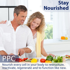Nutrasal PhosChol bottle placed on a neutral desk background for everyday use.