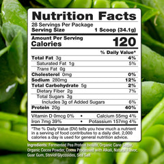 Nutrasumma dairy-free pea protein powder suitable for allergy-free meals