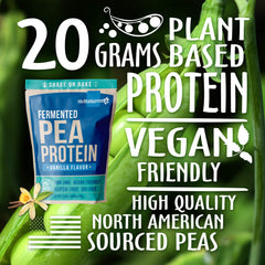 Nutrasumma pea protein powder scoop highlight convenient serving size for post-workout recovery.