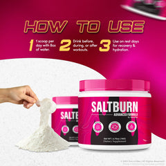NutraVibe Salt Burn supports a daily active lifestyle with flavorful powder.