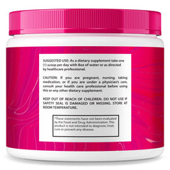 NutraVibe Salt Burn powder dissolves quickly for smooth mixing in water.