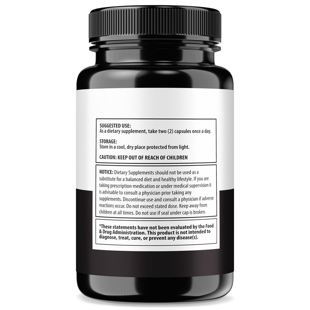 NutraVibe Titan Surge pills close-up highlights compact capsules for on-the-go energy.