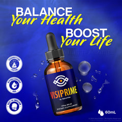 NutraVibe Visiprime nano drops liquid with fast absorption