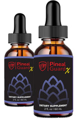 Nutraville Pineal Guard X bottle top for easy on-the-go dosing.