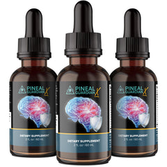 Nutraville Pineal Guardian X bottle front for daily cognitive support.