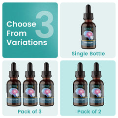 Pineal Guardian X bottle with citrus hint for pleasant administration.