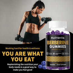 Nutravita Berberine Gummies lab-tested certificate indicating quality and safety.