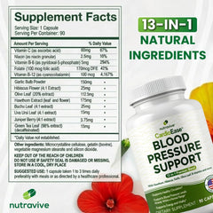 Nutravive garlic bulb capsules for antioxidant-rich daily wellness.
