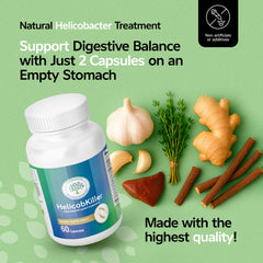 Nutraxcol HELICOBKILLER packaging emphasizes Lactobacillus salivarius probiotic