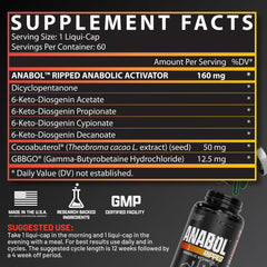 Nutrex Anabol Ripped capsules pack showcased for daily supplementation.