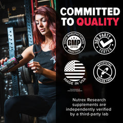 Ingredients label of Carniburn Liquid with MitoBurn, InnoSlim, GBBGO