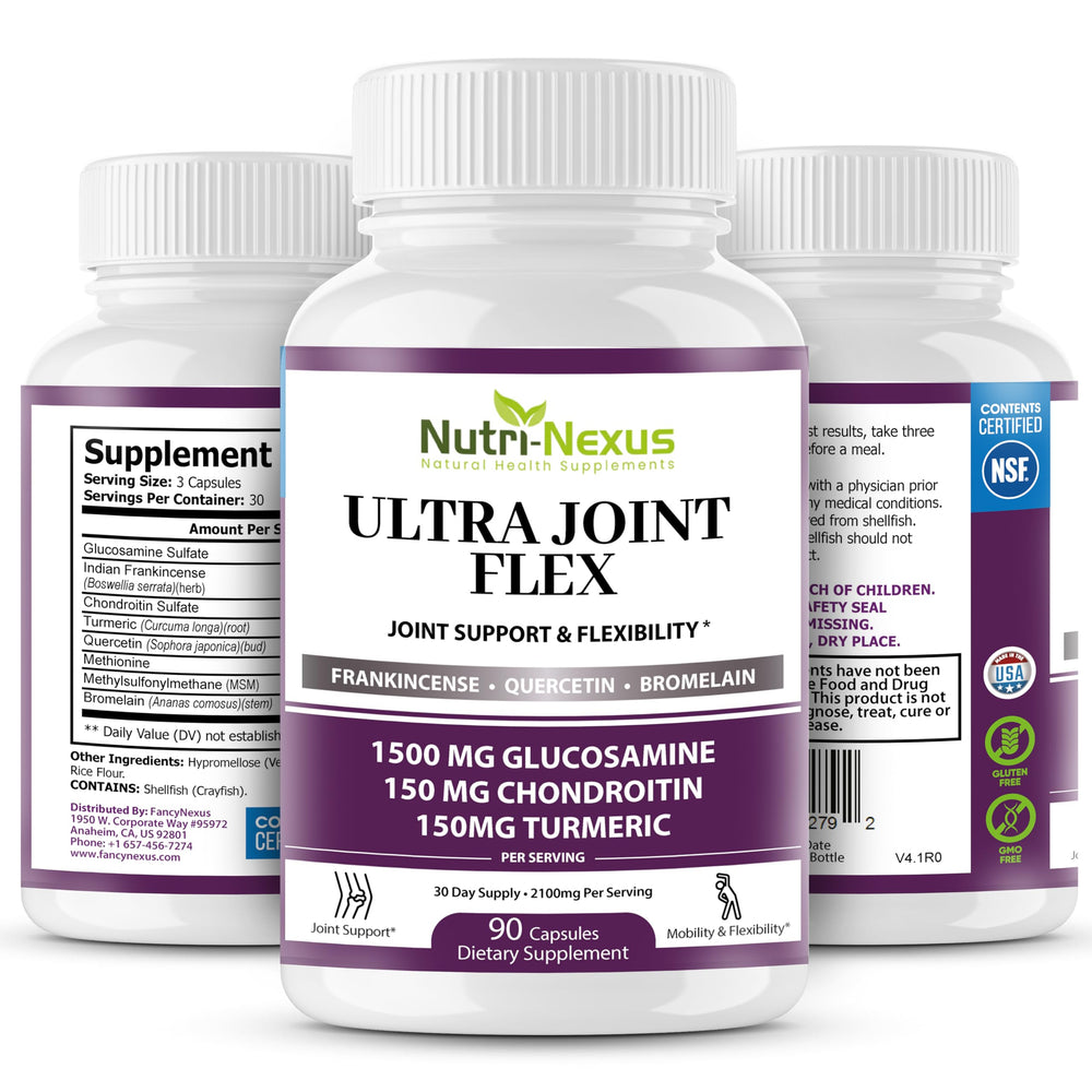 NUTRI-NEXUS active lifestyle use case of running with joint support.