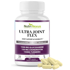 NUTRI-NEXUS third-party tested seal communicating rigorous quality checks.