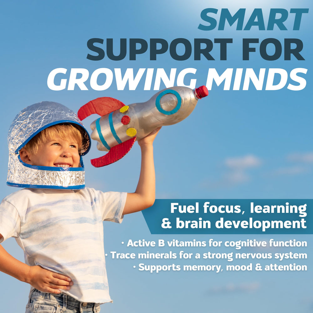 Nutri-Spec Mighty-Mins: child enjoying chewable wafers supporting easy daily nutrition