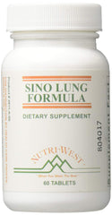 Nutri-West Sino-Lung Formula bottle shown for easy daily use.