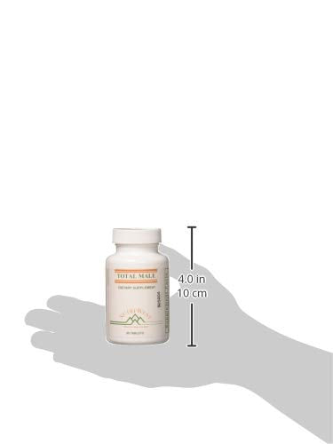 Nutri-West Total Male tablets image suggests easy daily supplementation.