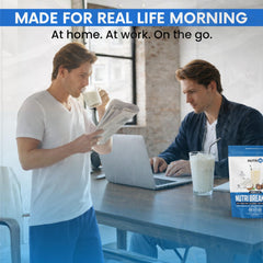 Nutri11 NutriBreakfast keto-friendly nutrition chart hints at carb-conscious option