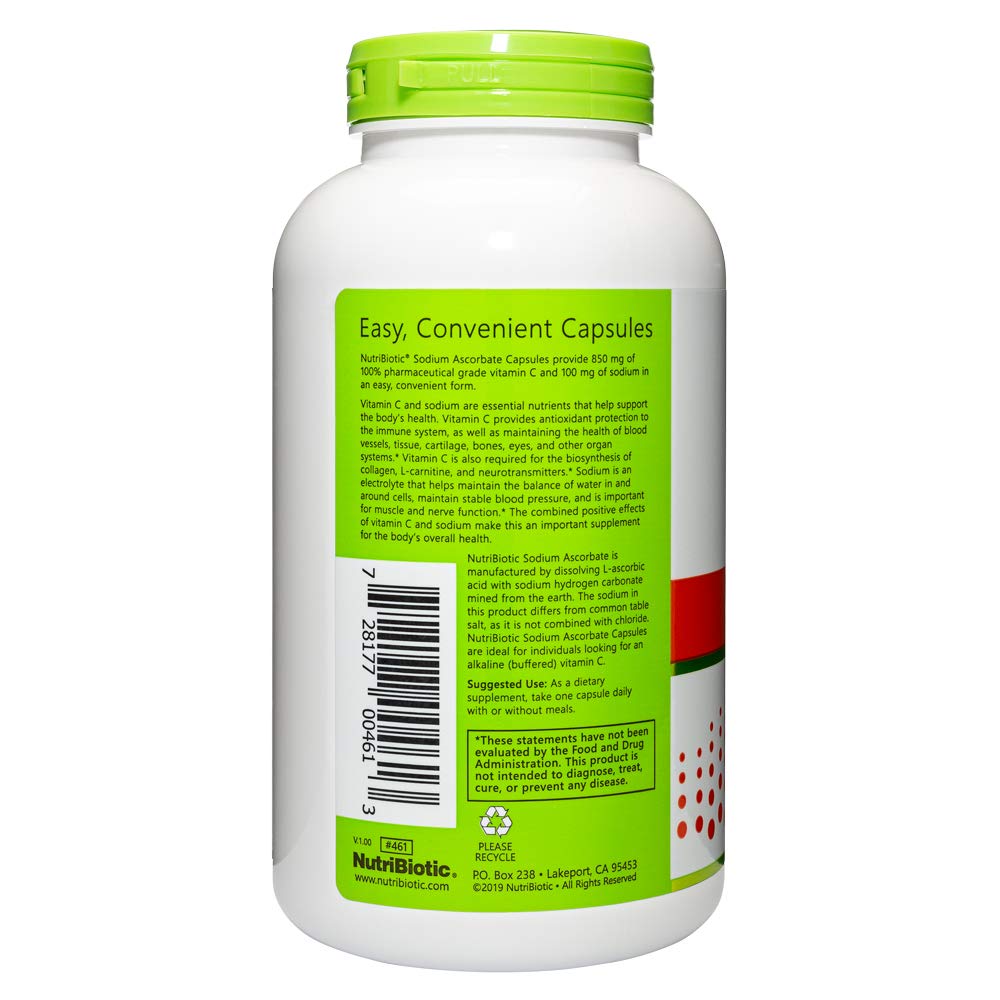 NutriBiotic bottle with glass suggests easy daily use with water.