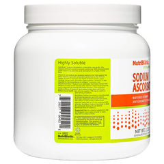 NutriBiotic sodium ascorbate powder is gluten-free and non-GMO.