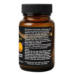 Nutricel Blue Remove activated zeolite from Serbia featured in the formula.