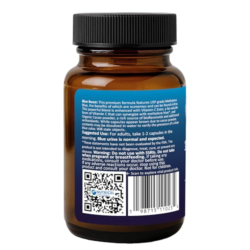 Vegetarian capsules shown, free from gelatin and artificial dyes.