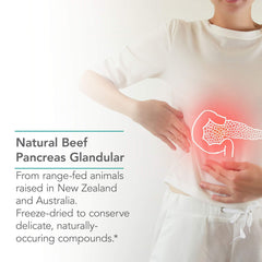 Nutricology Pancreas Lamb Supplement outer packaging emphasizing hypoallergenic claim.