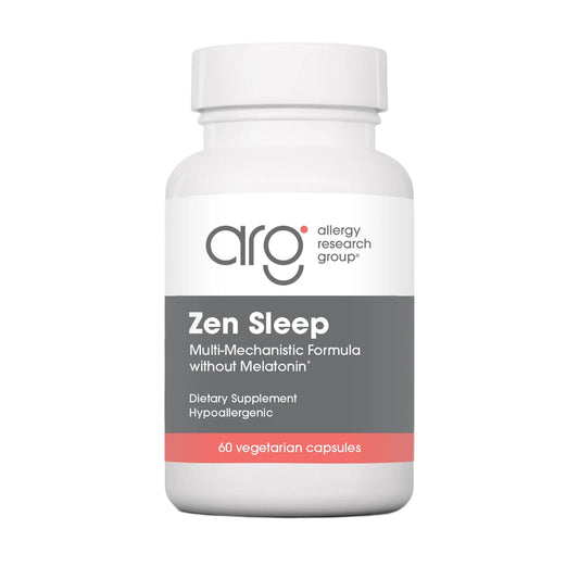 Nutricology ZenMind bottle front showing calm-support formula for daily balance