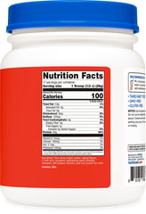Cuchara medidora de Nutricost Aislado de Suero Claro lista para porciones controladas.