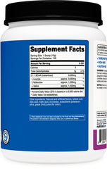 Nutricost BCAA grape cup suggests a refreshing pre or post-workout option.