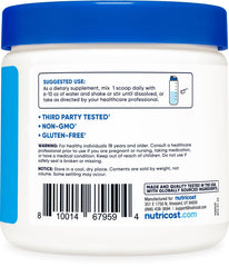 Nutricost Calcium BHB scoop setup showing simple daily use