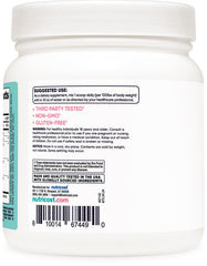 Nutricost Creatine Monohydrate bottle displayed on shelf