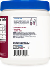 Nutricost Electrolyte Complex Powder grape in glass promoting thirst quenching hydration