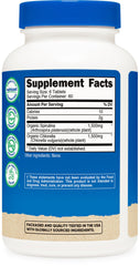 Nutricost facility icon with NSF, GMP, and FDA marks.