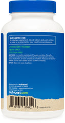 Nutricost greens imagery featuring spirulina and chlorella for plant-based nutrition.