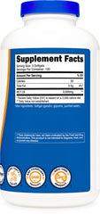 Kitchen scene with Nutricost MCT Softgels offering convenient keto-friendly support.