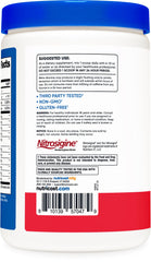Nutricost Pre-C third-party testing seal conveys transparency and purity