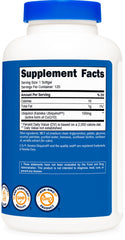 Bottled Nutricost ubiquinol with 120 servings for convenient daily use.