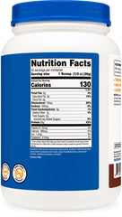 Nutricost Whey Protein Concentrate Chocolate kitchen setup for easy shakes.