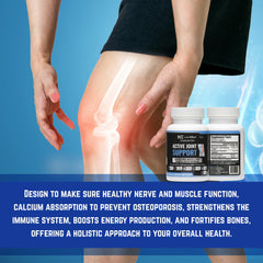 nutriEffect Active Joint Support ingredients back panel lists core nutrients
