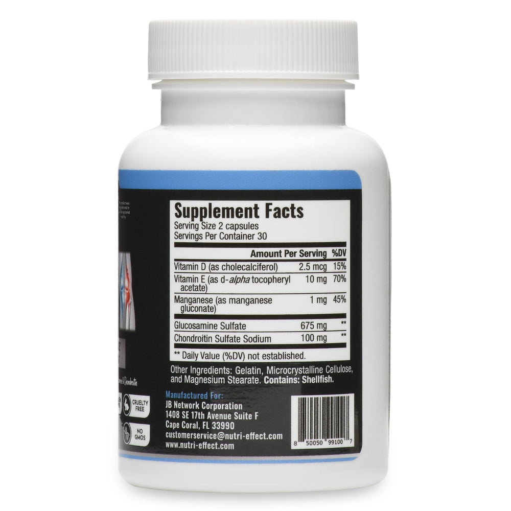 nutriEffect Active Joint Support pour capsules shows easy, on-the-go joint care