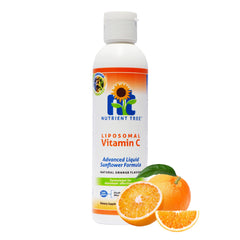 Nutrient Tree Liposomal Vitamin C bottle for enhanced absorption.