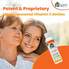 Nutrient Tree Liposomal Vitamin C dropper enables precise dosing.
