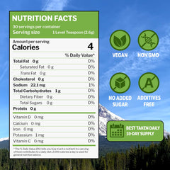 Nutrigardens VitaSpinach bottle closeup highlights nitrate-rich formula for improved blood flow potential.