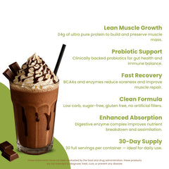 Ingredients label close-up reveals probiotics and vitamins in Nutrigenius+ formula.
